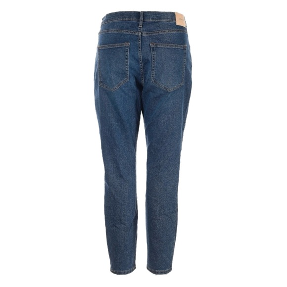 Everlane The Mid-Rise Slim Jeans Blue Wash Women’s 33R NWT $68 Sustainable Denim - Picture 2 of 8